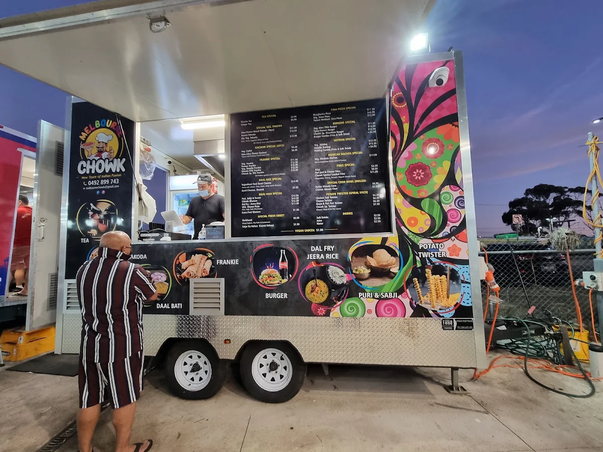 Menu, Melbourne CHOWK - Cragieburn