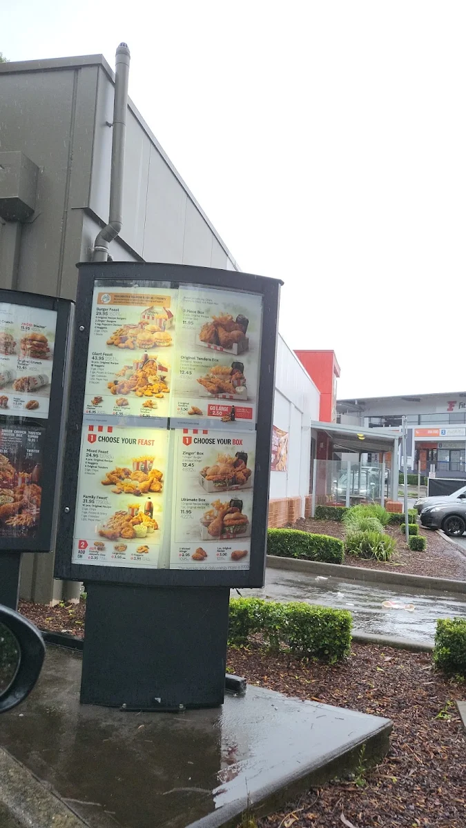 Menu, KFC Menai