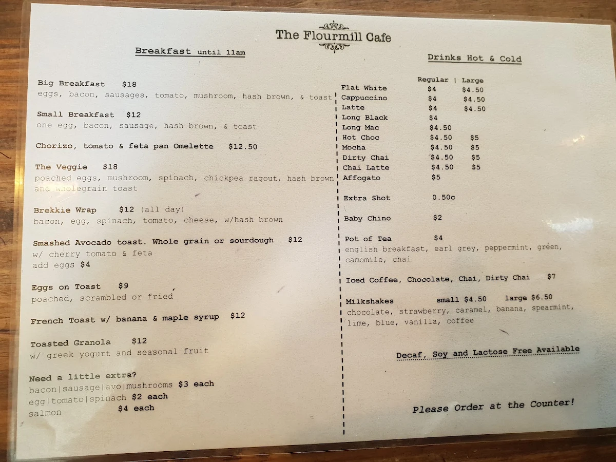 Menu photo 1