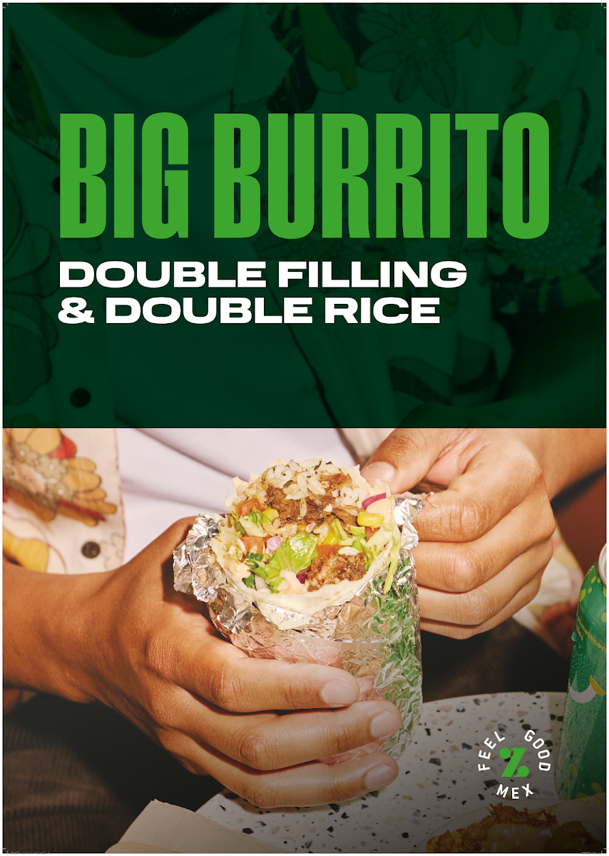 Menu, Zambrero