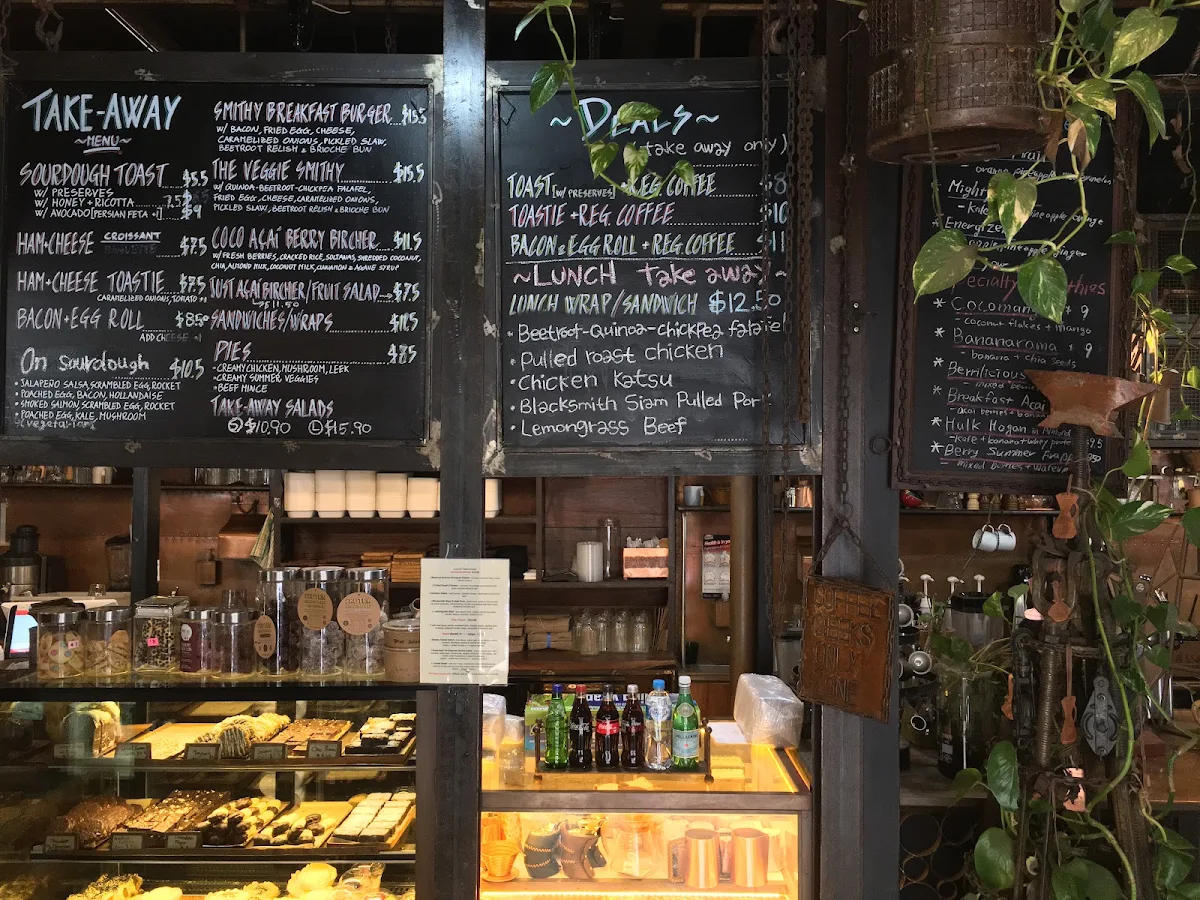 Menu, Blacksmith