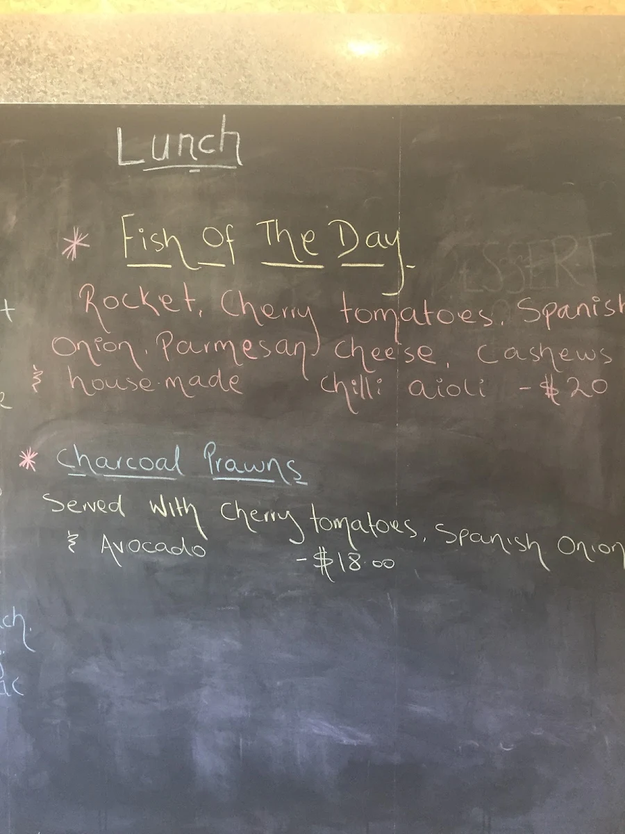 Menu, Sugarmill Cafe Functions & Catering