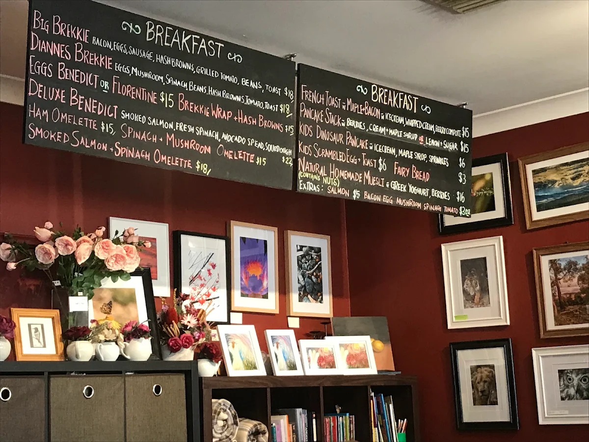 Menu, Gold Creek Cafe