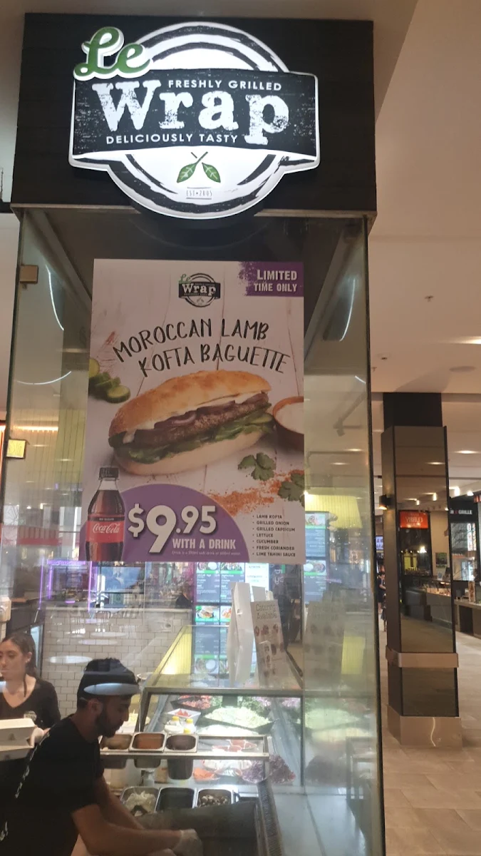 Menu, Le Wrap