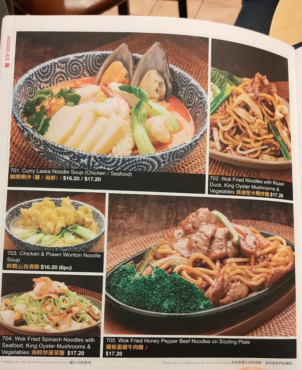 Menu, Angie's Kitchen Moonee Ponds