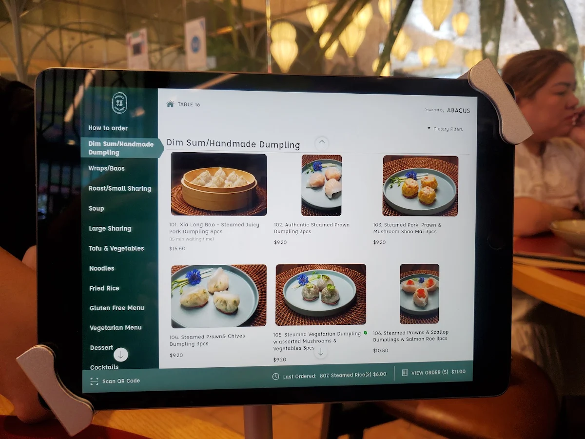 Menu, Angie's Kitchen Moonee Ponds