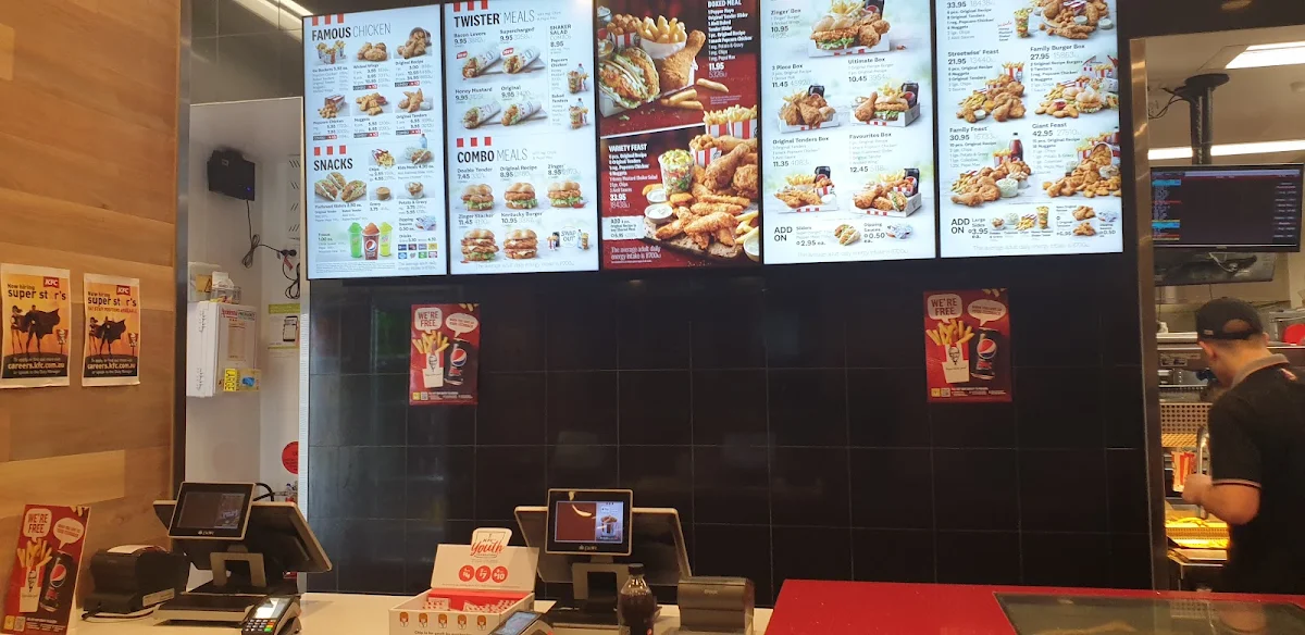 Menu, KFC Narre Warren
