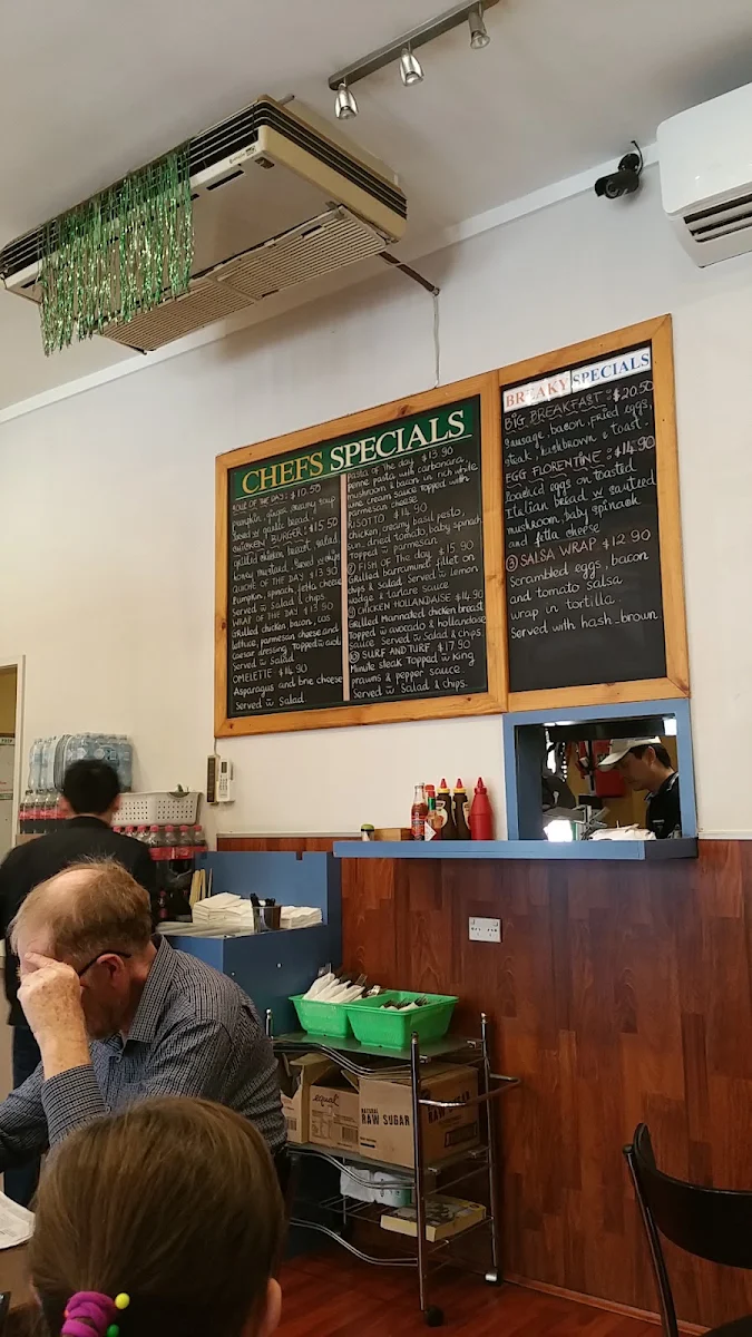 Menu, Hudsons of Dickson