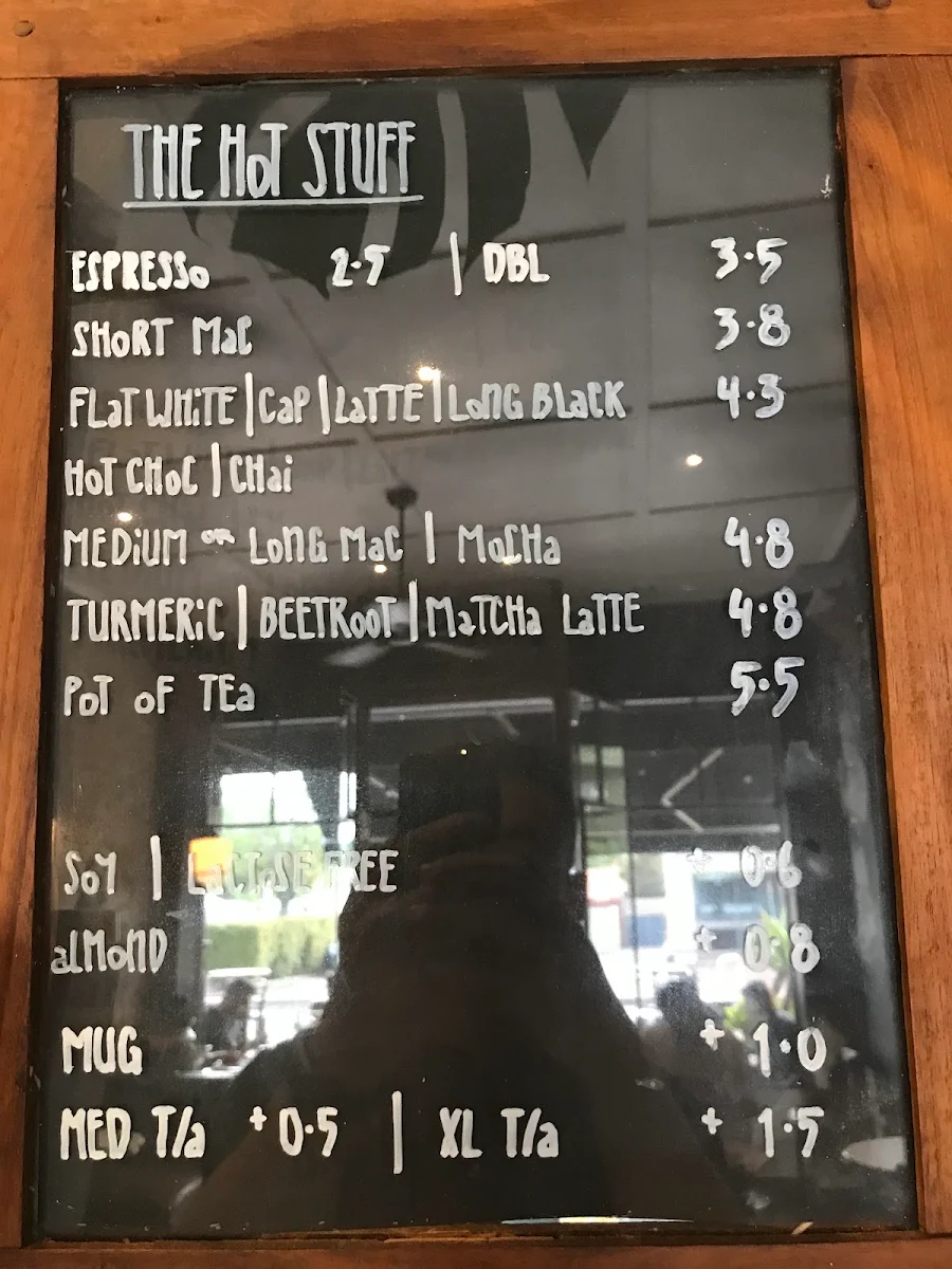 Menu, Boubar