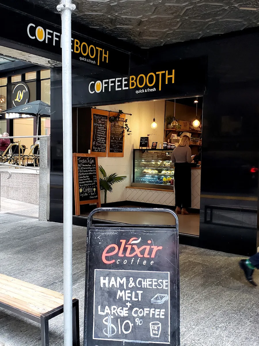 Menu, Coffee Booth