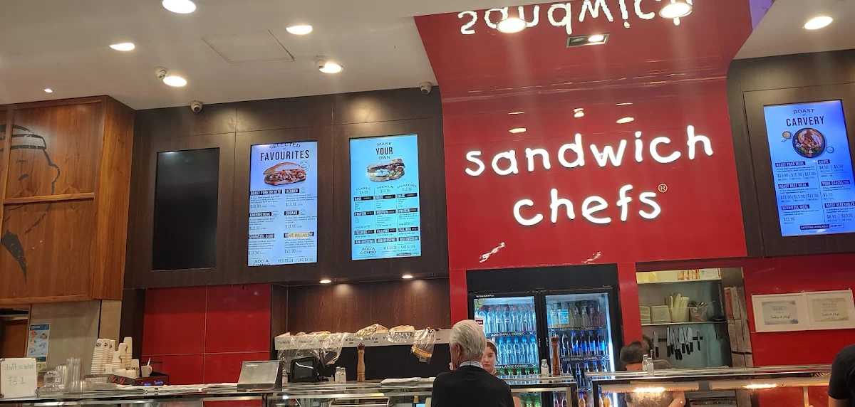 Menu, Sandwich Chefs - Bayside Frankston