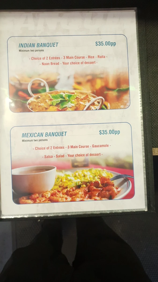 Menu, Ind'O'Mex McLaren Vale,Best Indian and Mexican Cuisine in Mclaren Vale