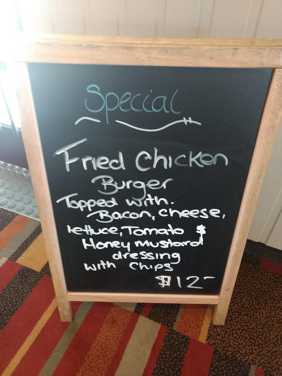 Menu, West Kempsey Hotel