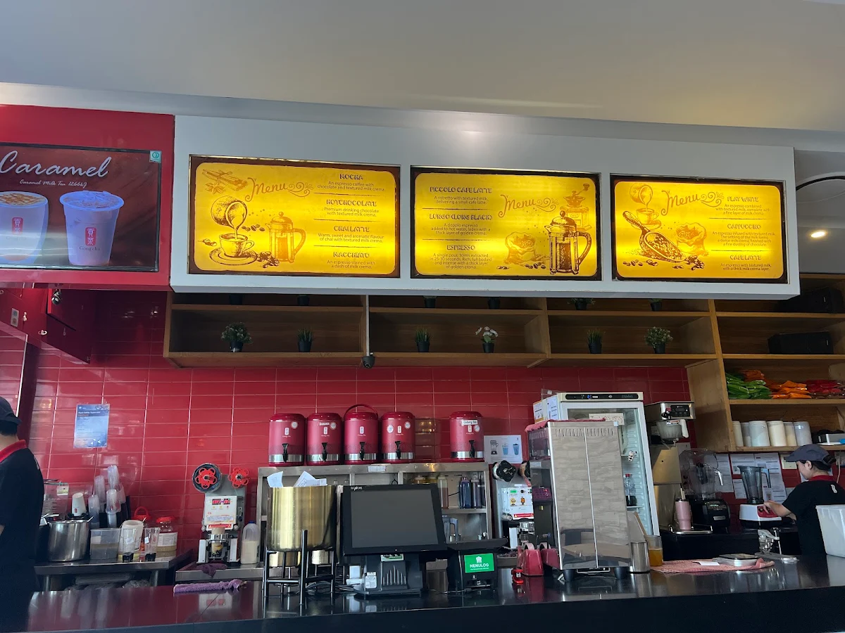 Menu, Gong Cha Bankstown Plaza