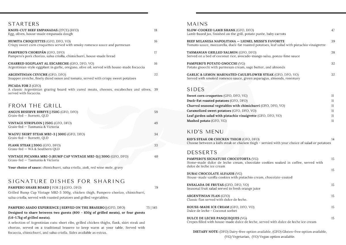 Menu photo 1