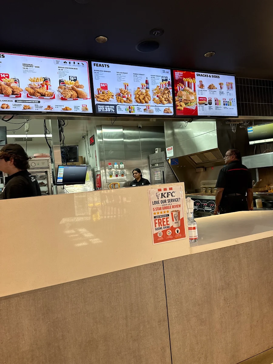 Menu, KFC Baulkham Hills