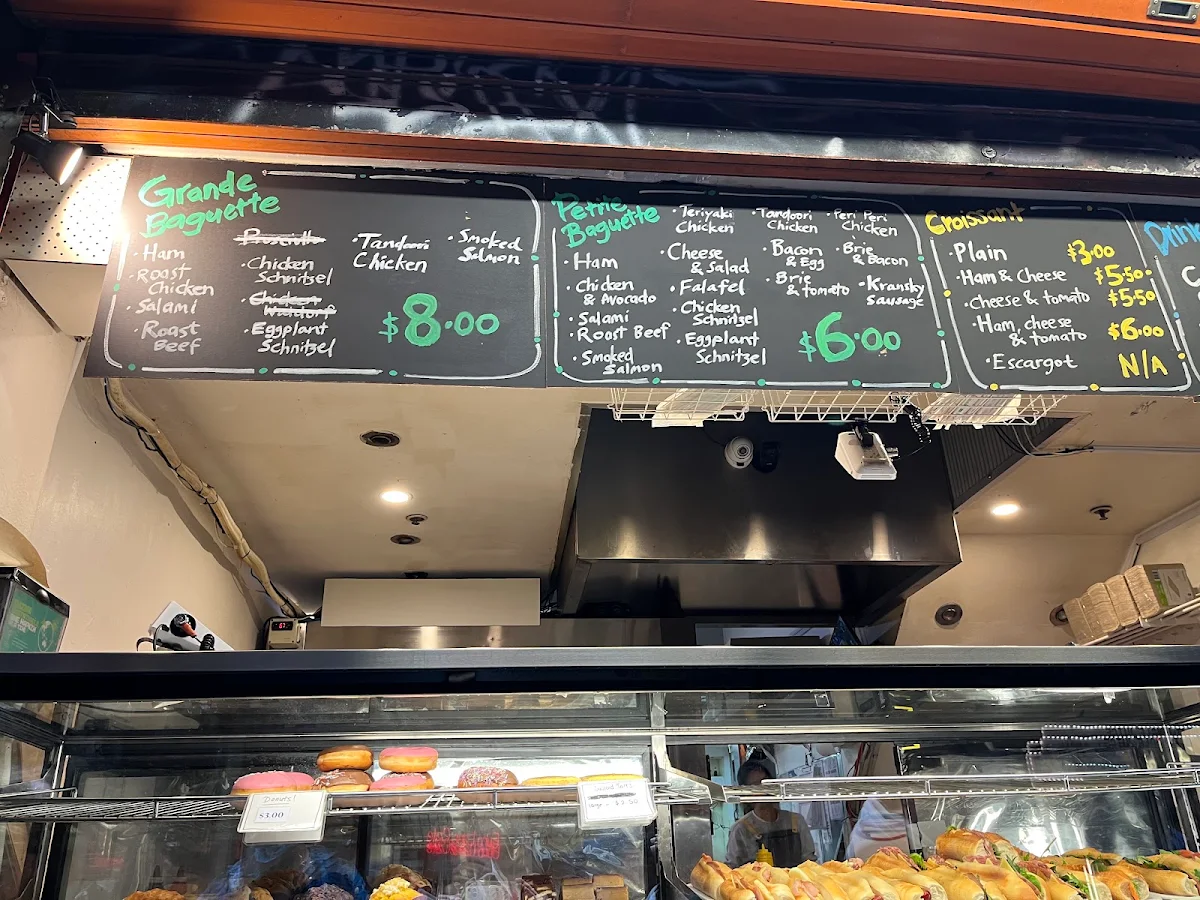 Menu, B3 Cafe
