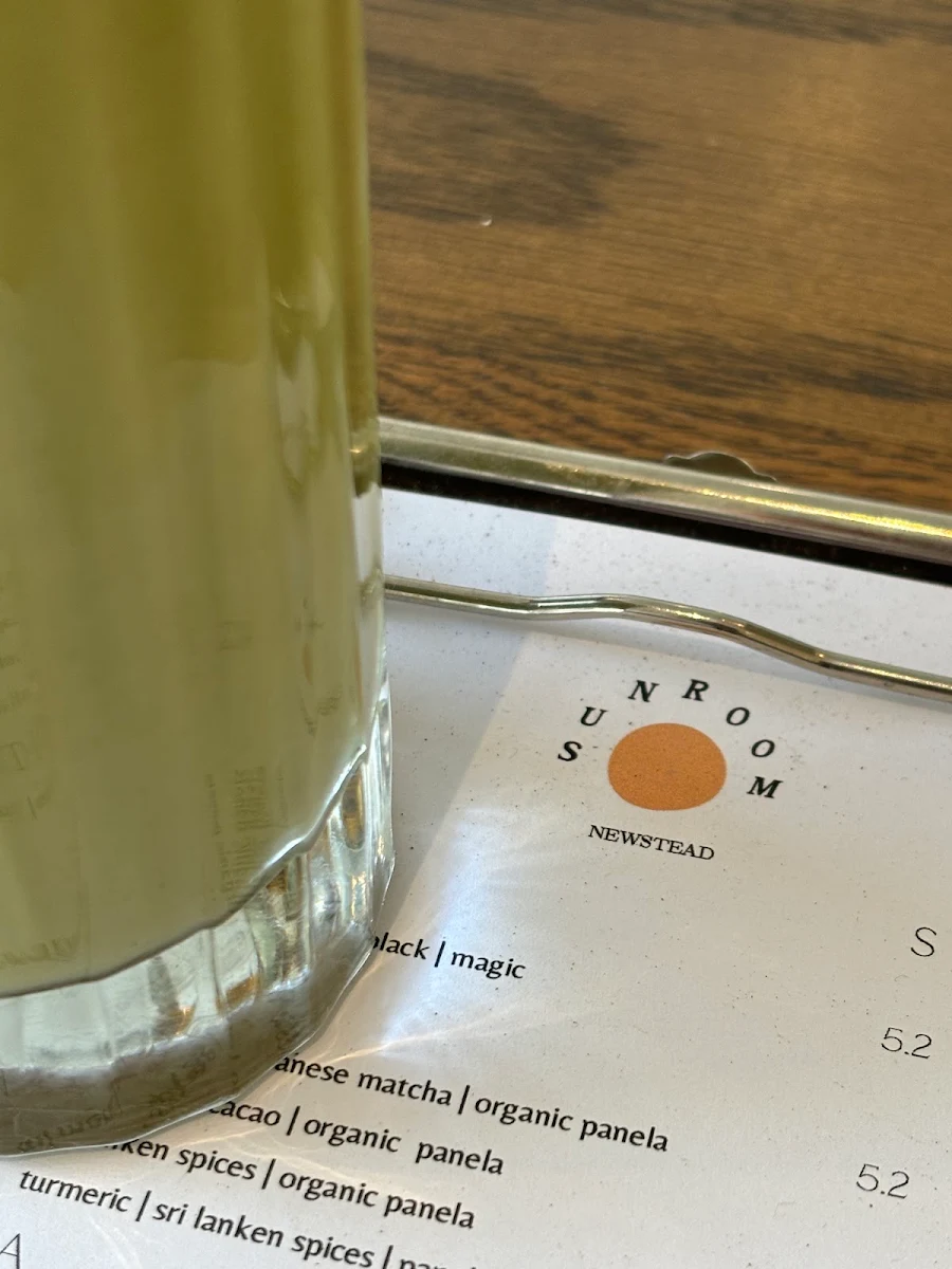 Menu, Sunroom | Cafe + Store