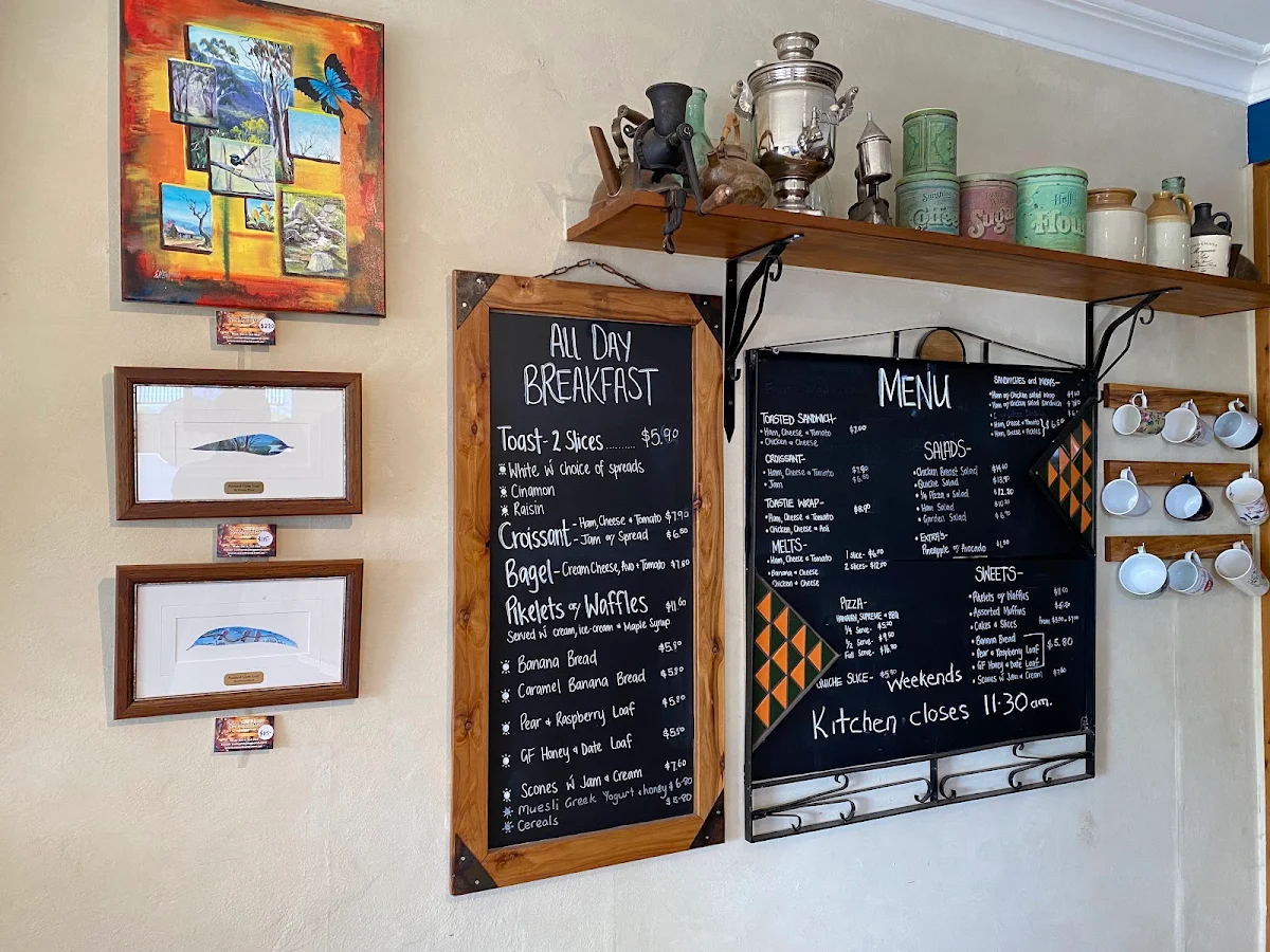 Menu, Blend Sixty-six Cafe