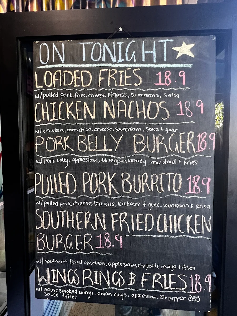 Menu, Woodside Diner
