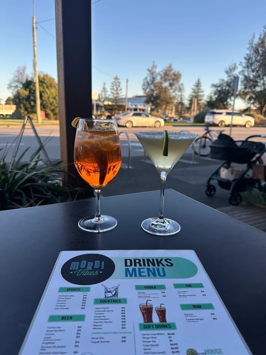 Menu, The Mordi Canteen