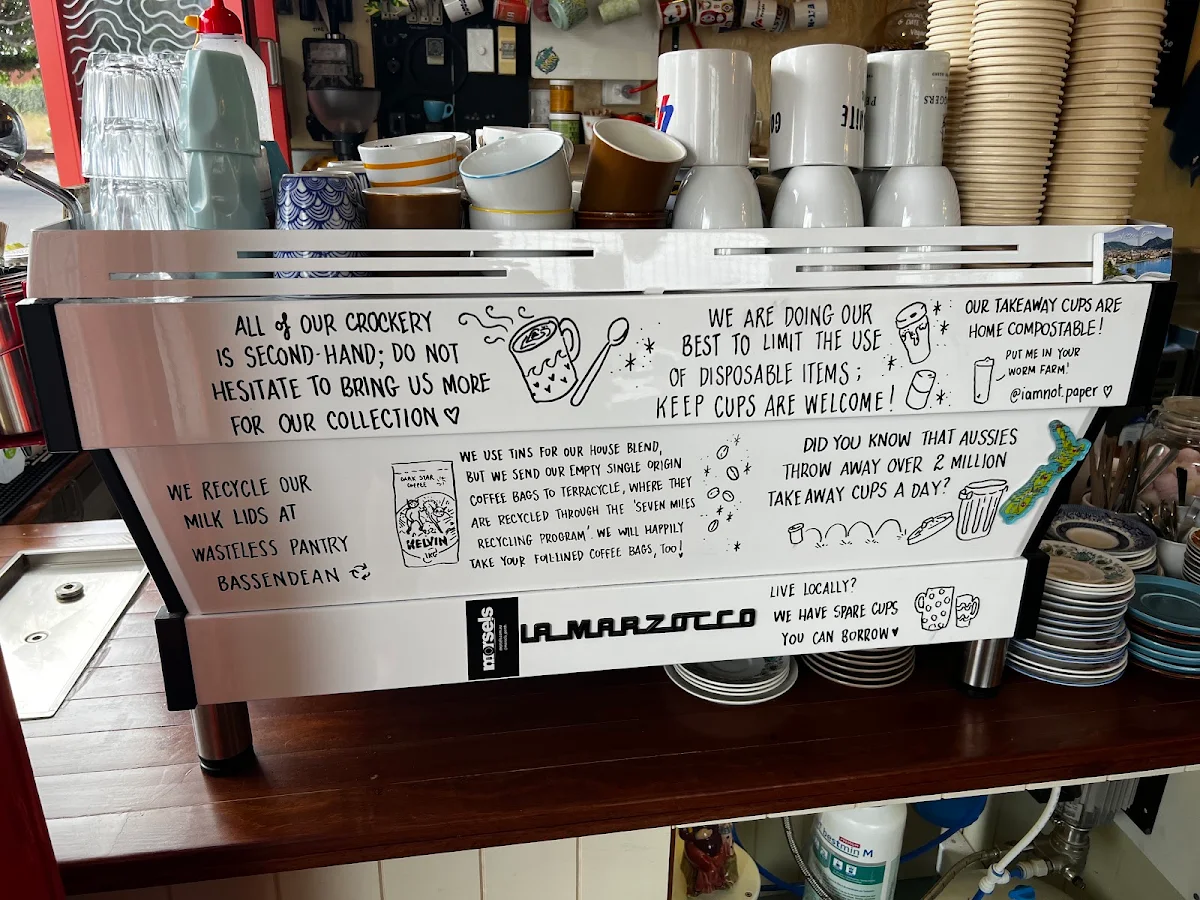 Menu, Hank's Corner
