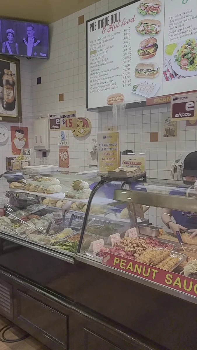 Menu, Hot Pies and Pork Roll Bakery