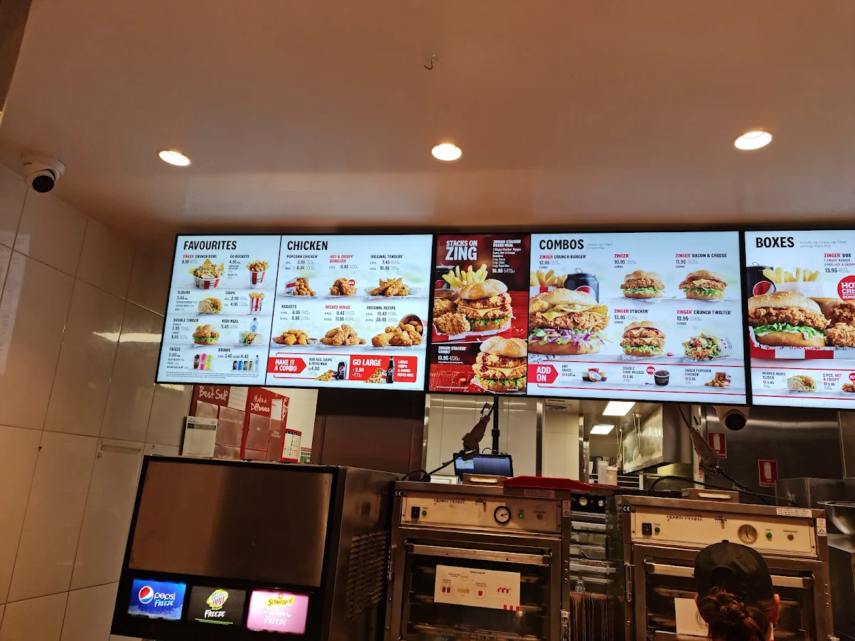 Menu, KFC Hawthorn