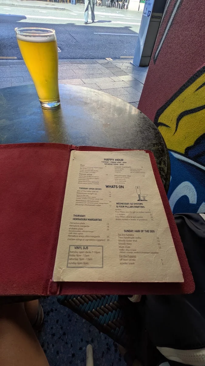 Menu, UNCANNY Newtown