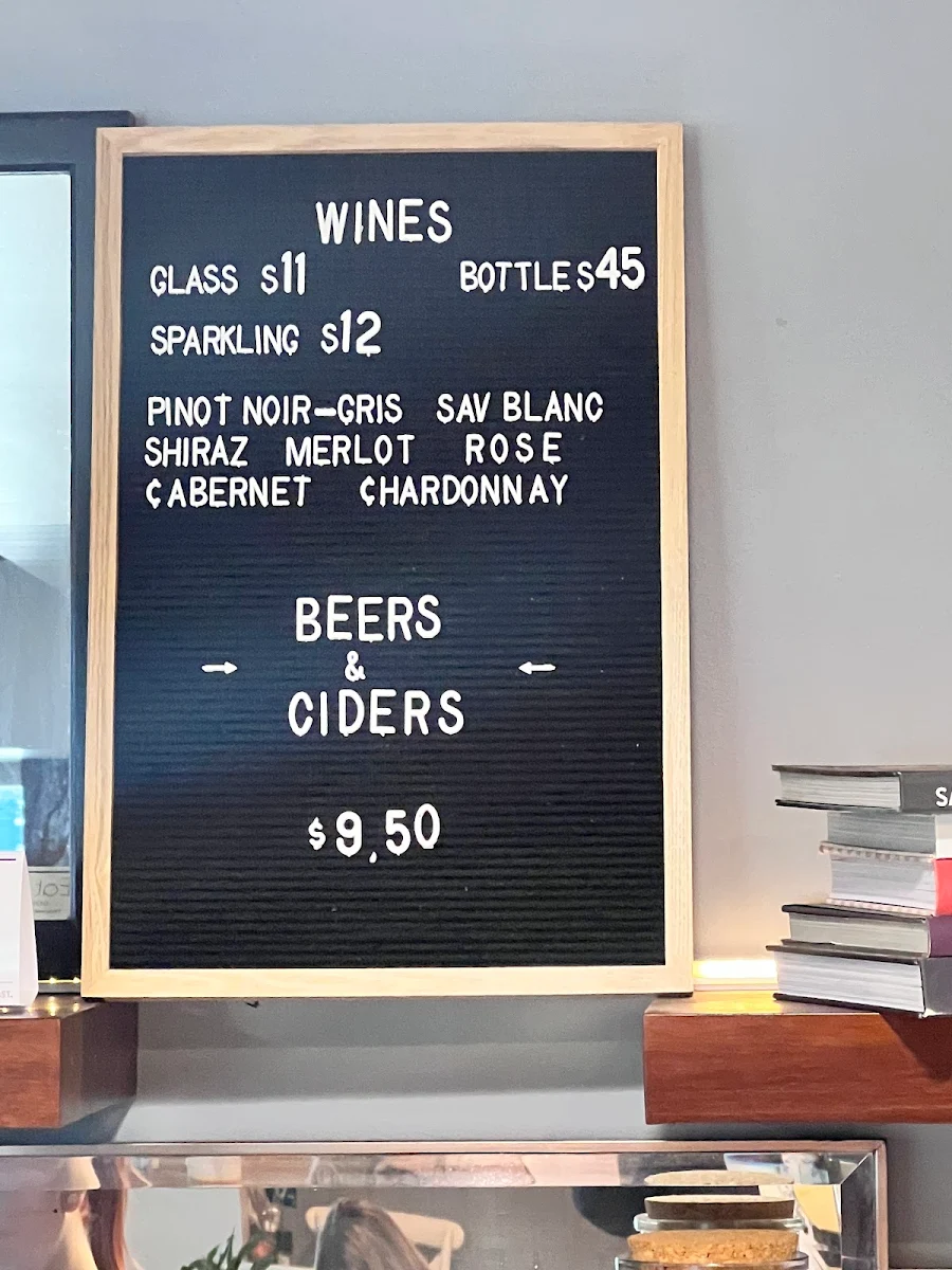 Menu, Eden Kitchen & Bar