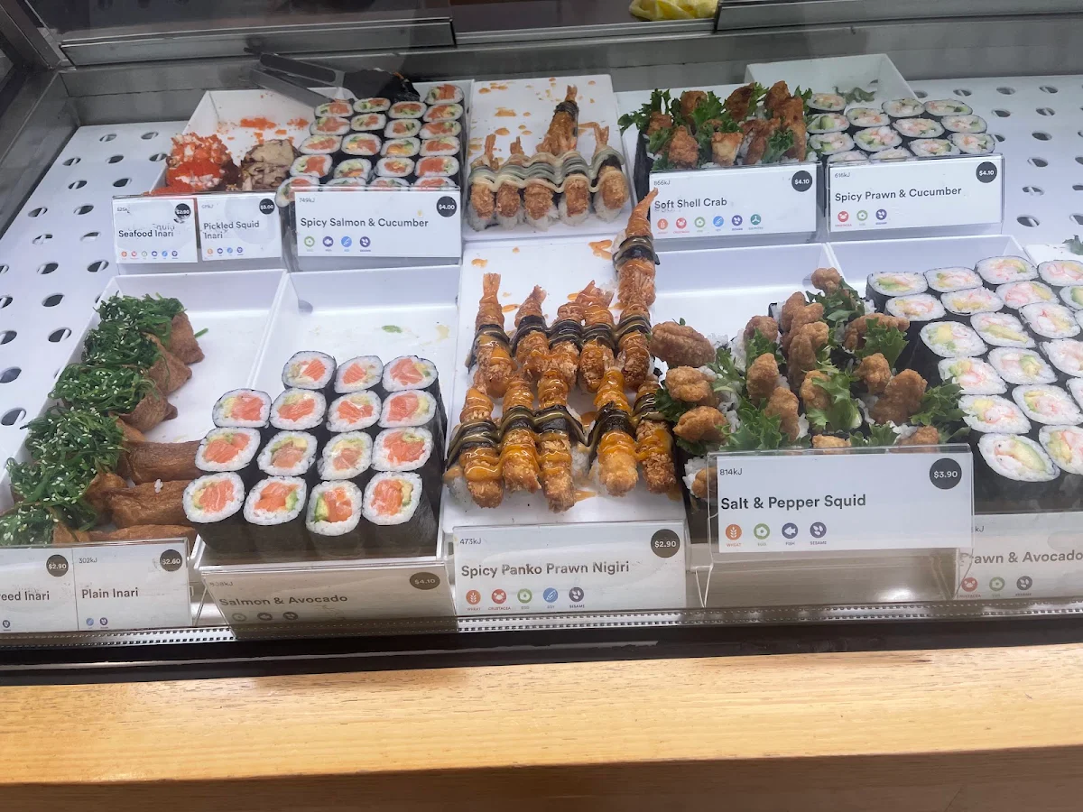 Menu, Sushi Sushi Baldivis