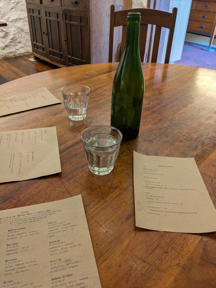 Menu, Cork Street Cafe