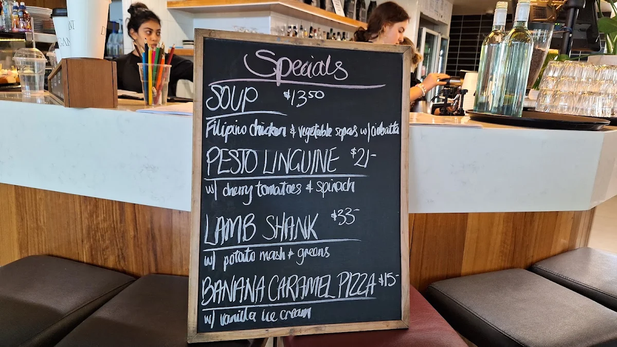 Menu, Degani Shepparton