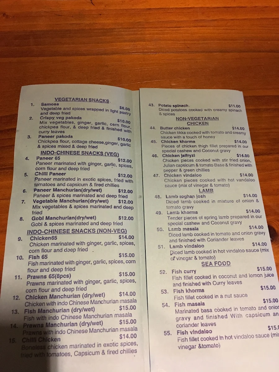 Menu, Labbaik