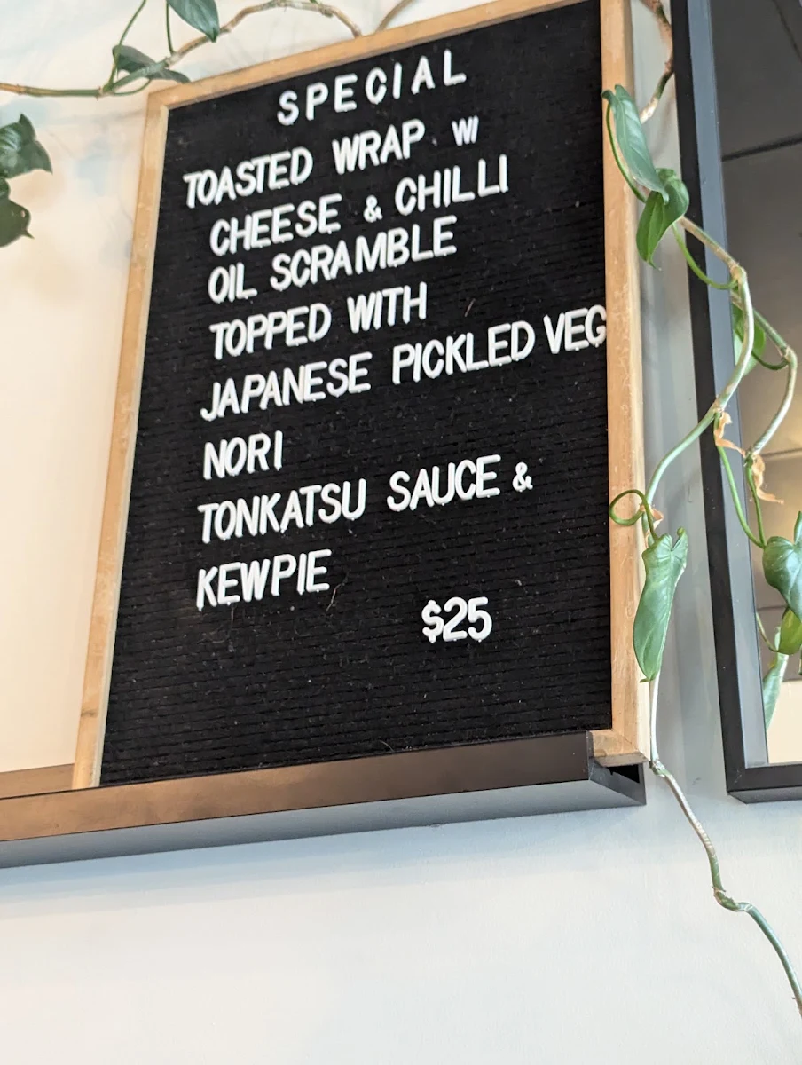 Menu, Devour Cafe Patisserie