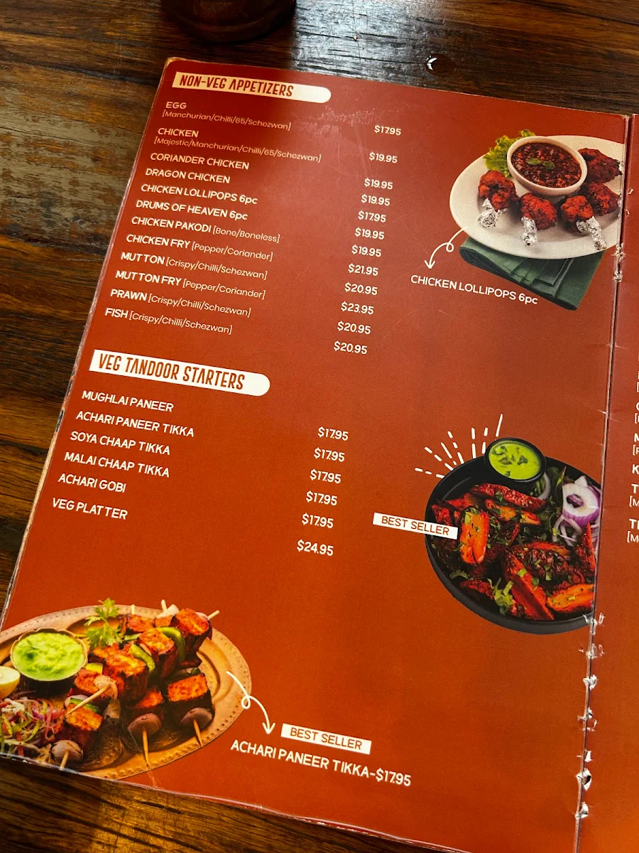 Menu, IndoChainese