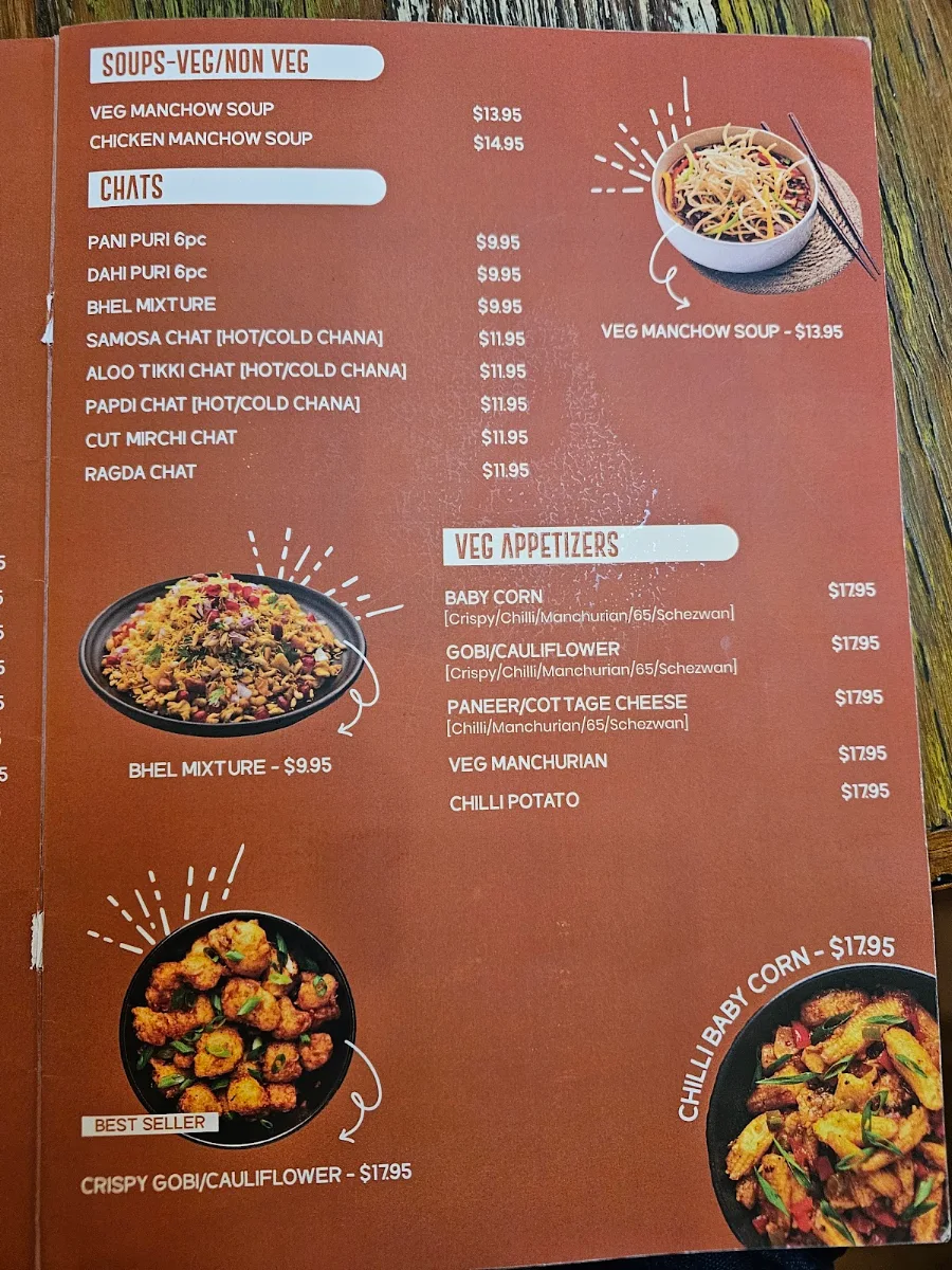 Menu, IndoChainese