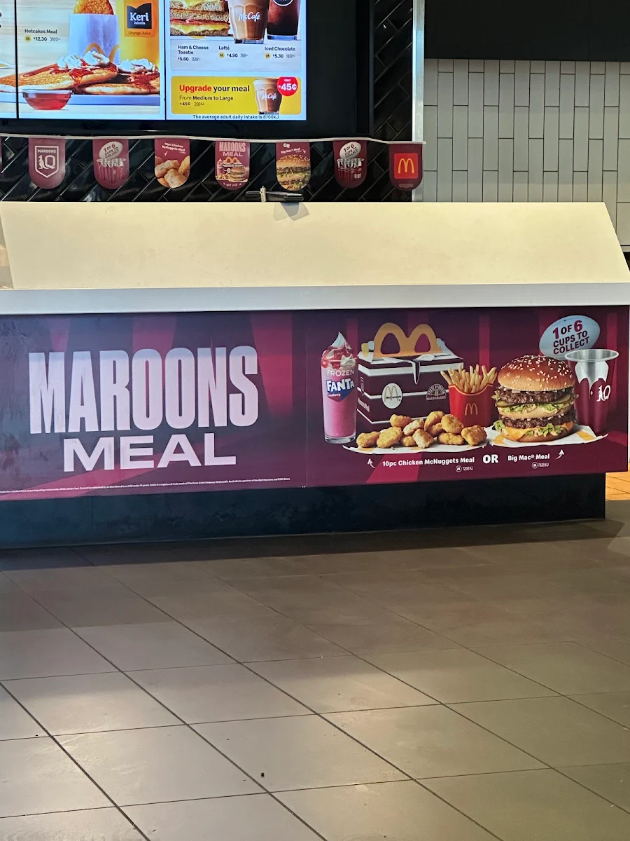 Menu, McDonald's Springwood