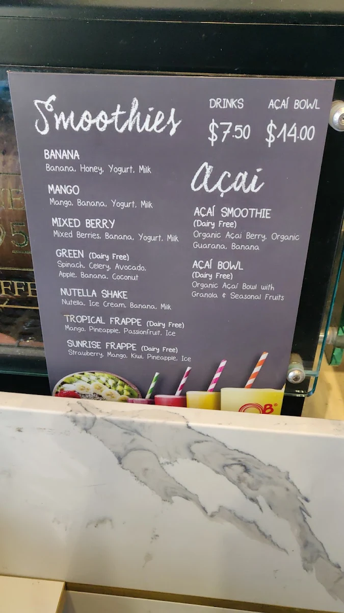 Menu, La Piccolo