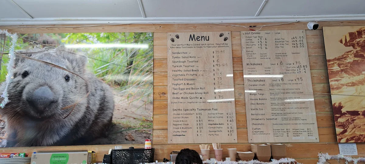 Menu, The Spirit of Maria Cafe
