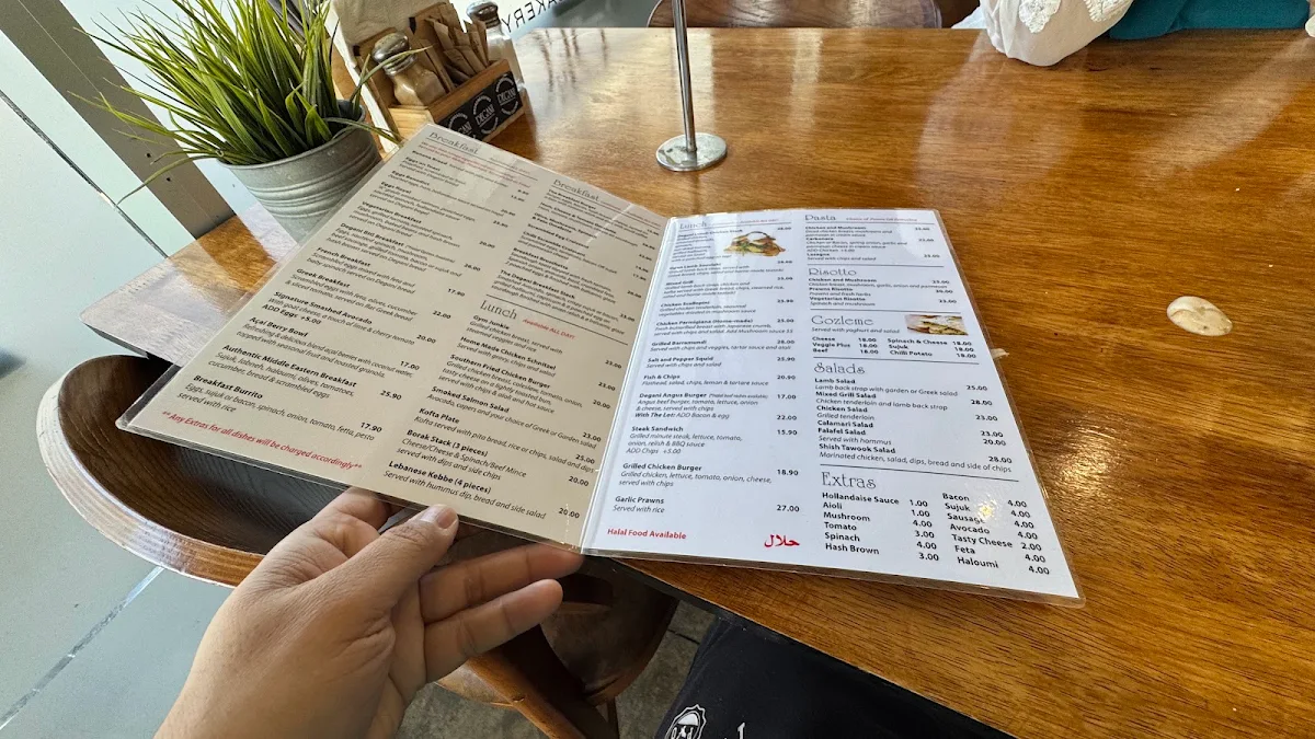 Menu, Degani
