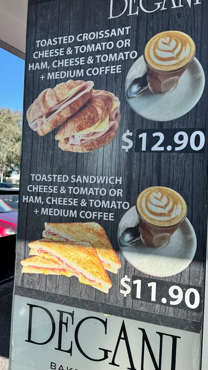 Menu, Degani