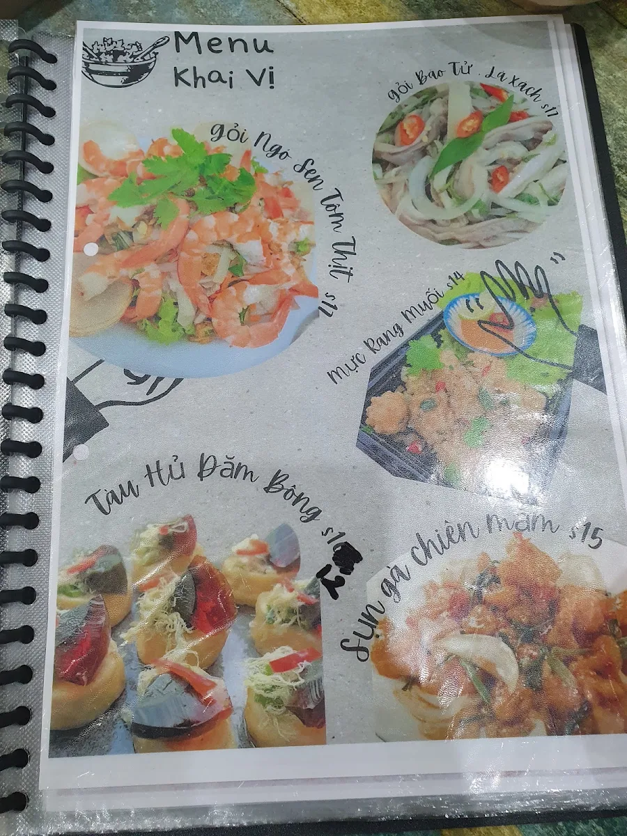 Menu, Foody Nha Que