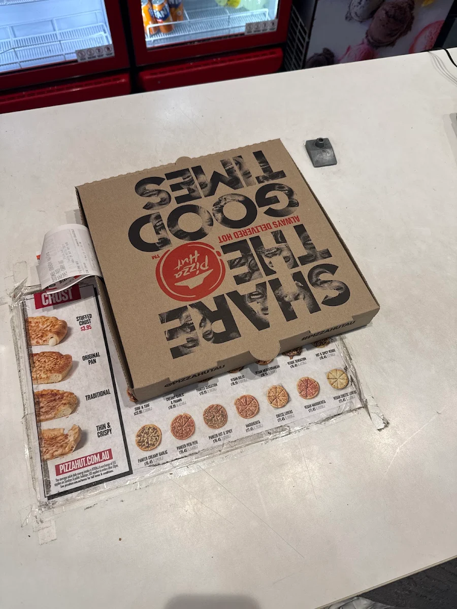 Menu, Pizza Hut Surry Hills