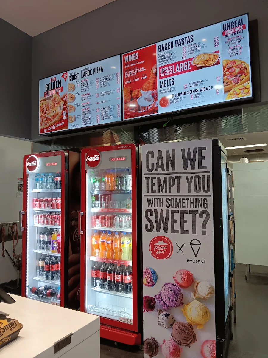 Menu, Pizza Hut Surry Hills