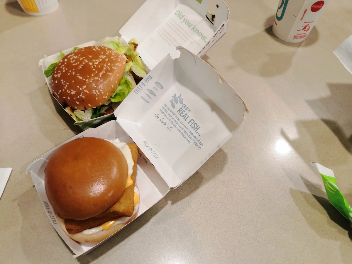 Menu, McDonald's