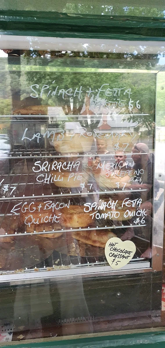 Menu, Harrietville Bakery