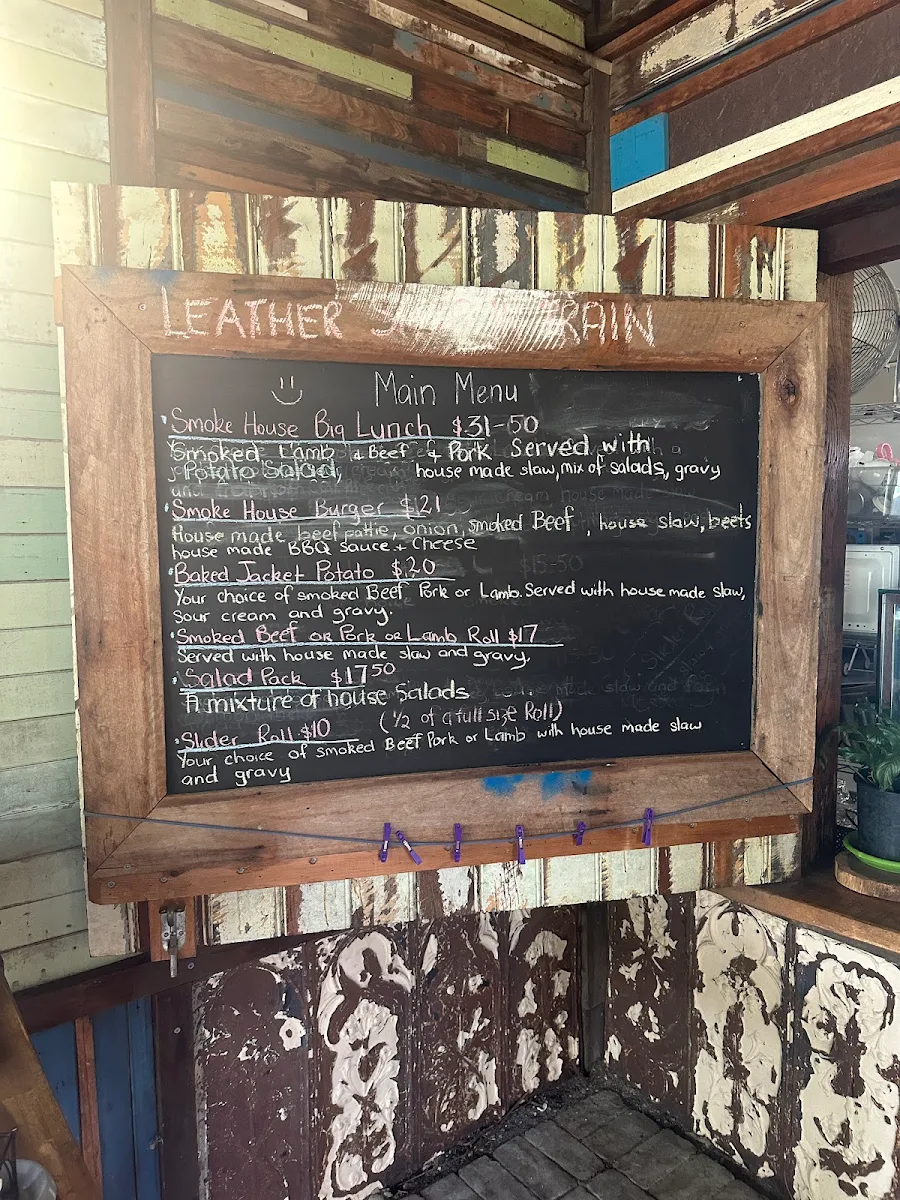 Menu, Coolongolook Smokehouse