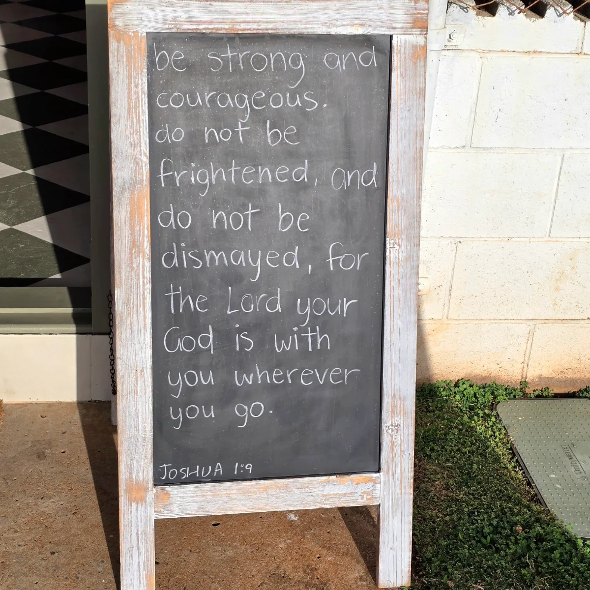Menu, Verandah Cafe and Home