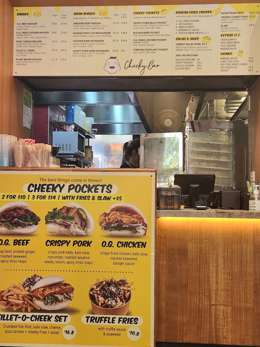 Menu, Cheeky Bao